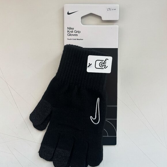 Nike Youth Knit Tech and Grip Training Gloves -LG/XL - Picture 1 of 2